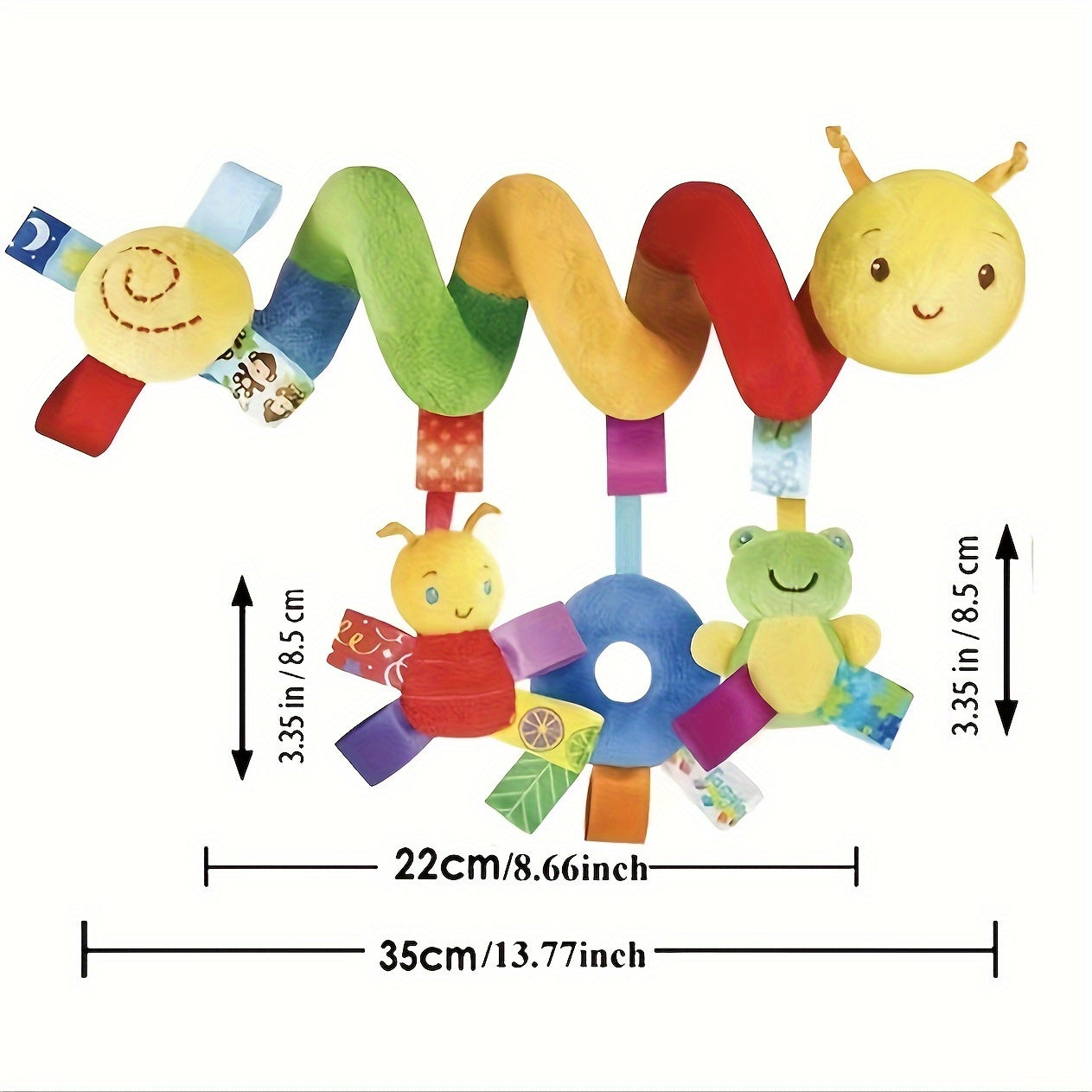 Bring Joy and Comfort to Your Little One with this Baby Stroller Hanging Bed and Toys! Christmas 、Halloween 、Thanksgiving gifts