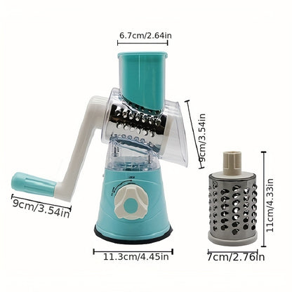 1pc, Vegetable Slicer, Multifunctional Fruit Slicer, Manual Food Grater, Roller Vegetable Grater, Cutter, Potato Grater, Household Potato Chopper, Kitchen Stuff, Kitchen Gadgets