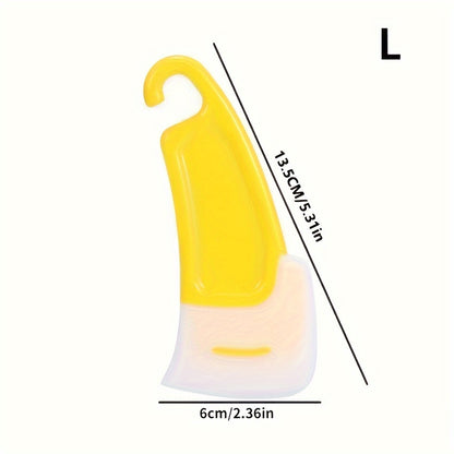 1pc Oil-Proof Silicone Kitchen Scraper : The Perfect Tool For Effortless Cleaning