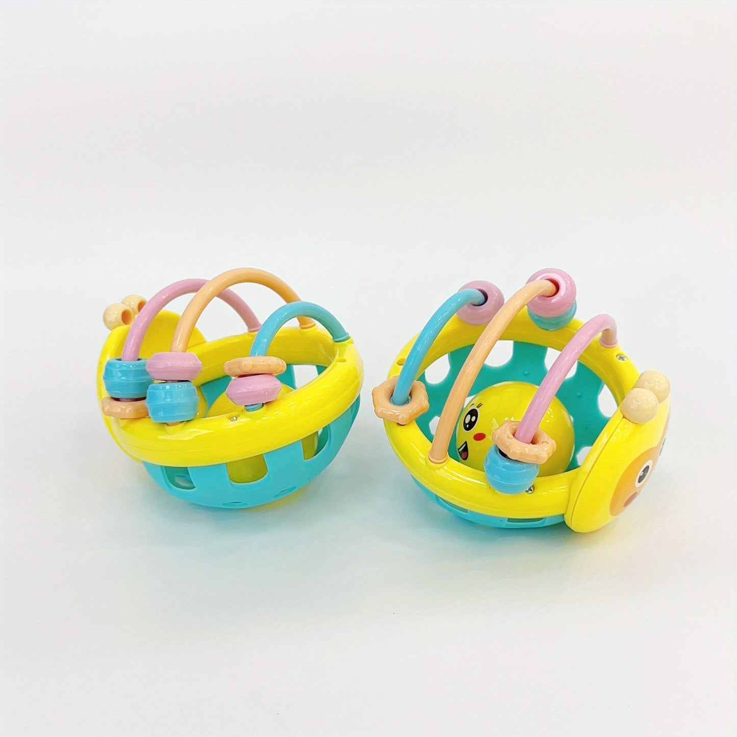 Baby Toys, Newborn Toys, Rattles, Grasping, Gnawing Toys, Hand Grasping Balls