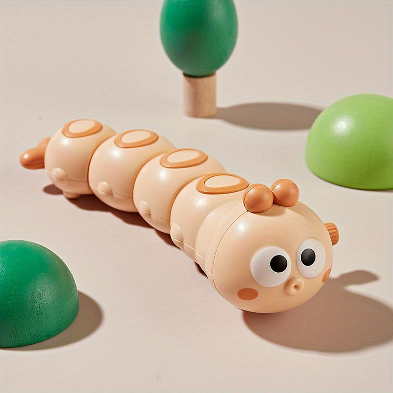 Adorable Wind-Up Toys for Babies & Toddlers - Chain Swing Caterpillar, Puzzles & More! Christmas、Halloween、Thanksgiving Gift