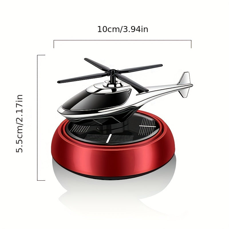 Car Perfume Diffuser Solar Aromatherapy Dashboard Helicopter Decoration Air Freshener Deodorant Car Accessories Gift
