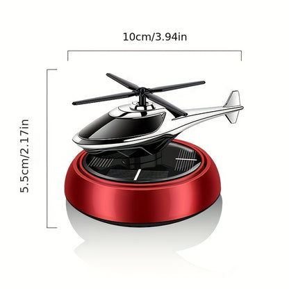 Car Perfume Diffuser Solar Aromatherapy Dashboard Helicopter Decoration Air Freshener Deodorant Car Accessories Gift