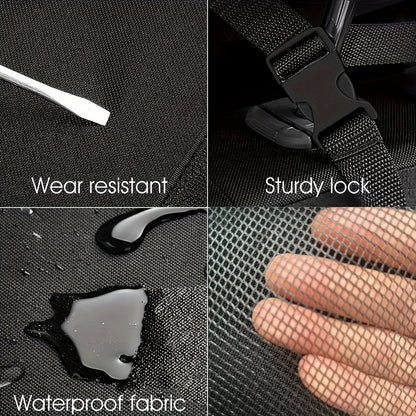 1 Pcs Car Trunk Car Storage Bag, Rear Seat Suspension Car Storage Bag, With 8 Large Storage Bags - For SUVs, Trucks, Vans - Your Space Saving Expert