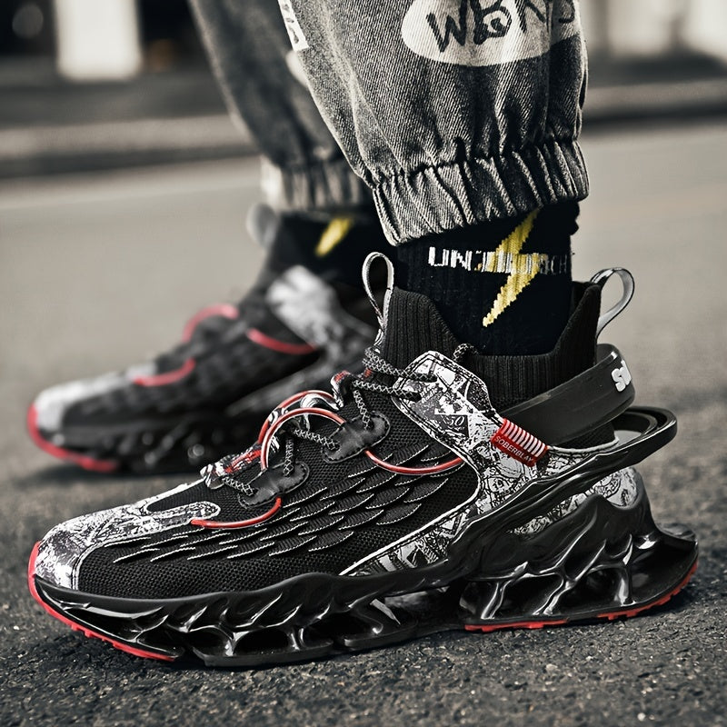 Men'S Casual Sports Shoes, Luxurious Tennis Trainers, Breathable Fashion Loafers, And Lightweight Running Shoes with Shock-Absorbing Features.