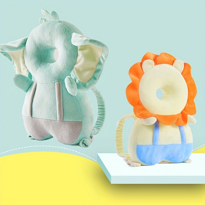 Adjustable Cartoon Animal Plush Toys Youngsters Cushion - Soft, Smoothing Toy Backpack, Multicolor Polyester - Ideal Toys Holiday Gift