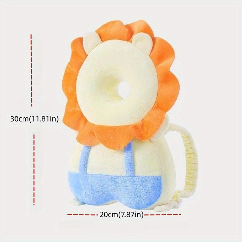 Adjustable Cartoon Animal Plush Toys Youngsters Cushion - Soft, Smoothing Toy Backpack, Multicolor Polyester - Ideal Toys Holiday Gift