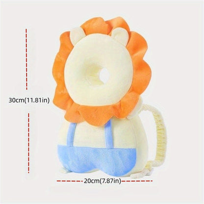Adjustable Cartoon Animal Plush Toys Youngsters Cushion - Soft, Smoothing Toy Backpack, Multicolor Polyester - Ideal Toys Holiday Gift