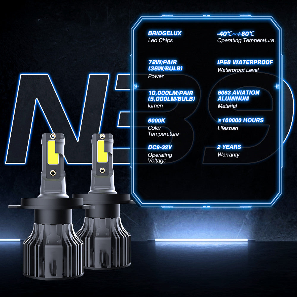 Car LED Headlight Bulbs 6000K Auto Headlamp Kit