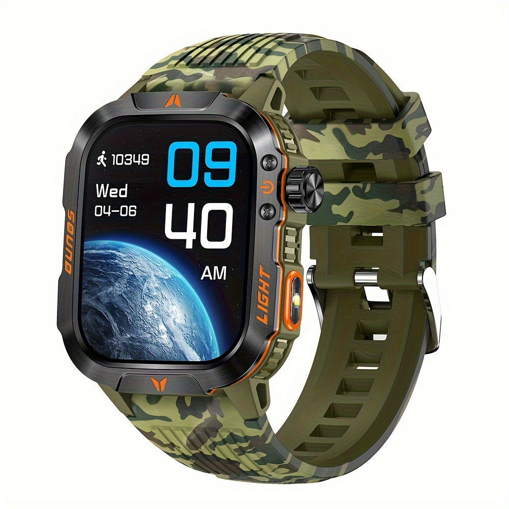 QTLLBT 2024New Smart Watch (Answer/Call) Outdoor Sports Watch LED Altimeter Barometer 100+ Sports Modes 600mAh Battery Multimedia Message Viewing Weather Pedometer Fitness Tracker For Android Phone Gift