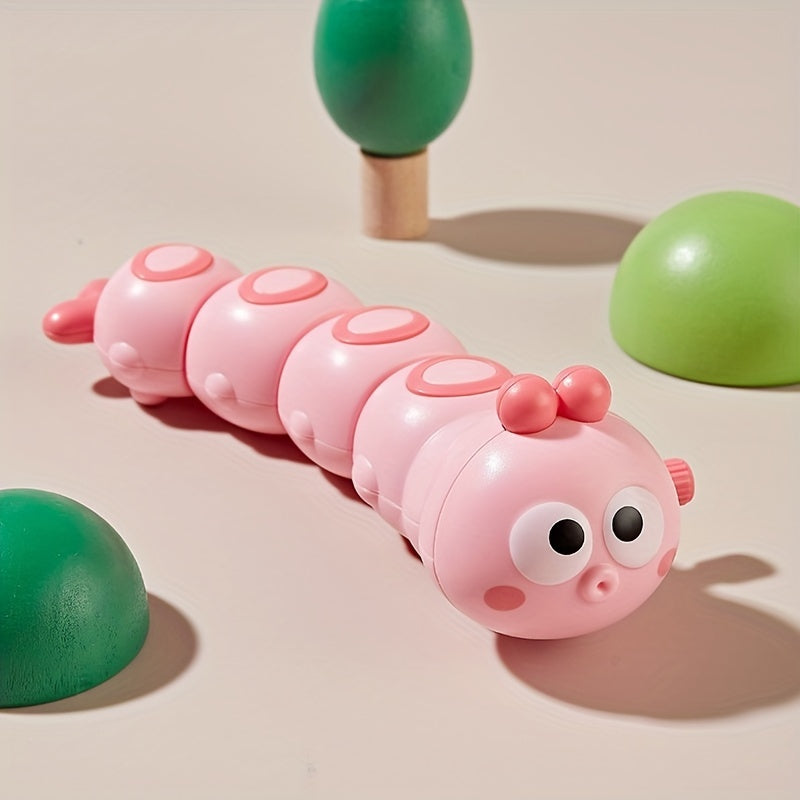 Adorable Wind-Up Toys for Babies & Toddlers - Chain Swing Caterpillar, Puzzles & More! Christmas、Halloween、Thanksgiving Gift