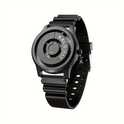 RELOWAY Men's Watch Magnetic Bead Letter Sports Watch