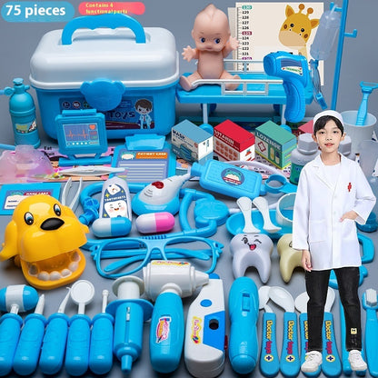 Children's Doctor Toy Set Tool Medical Box