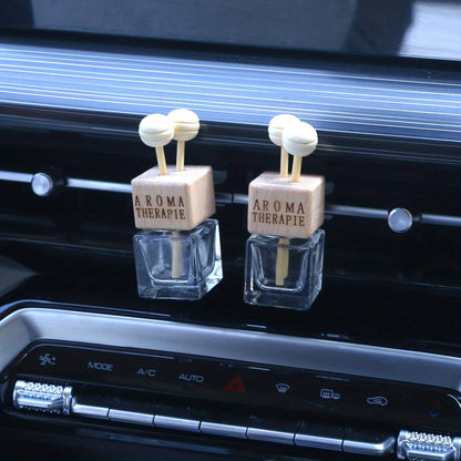 2pcs Car Air Outlet Perfume Bottle Clip Car Interior Accessories Women