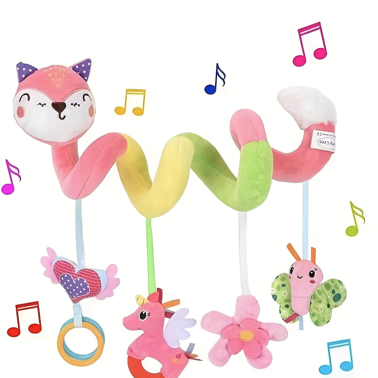 Bring Joy and Comfort to Your Little One with this Baby Stroller Hanging Bed and Toys! Christmas 、Halloween 、Thanksgiving gifts