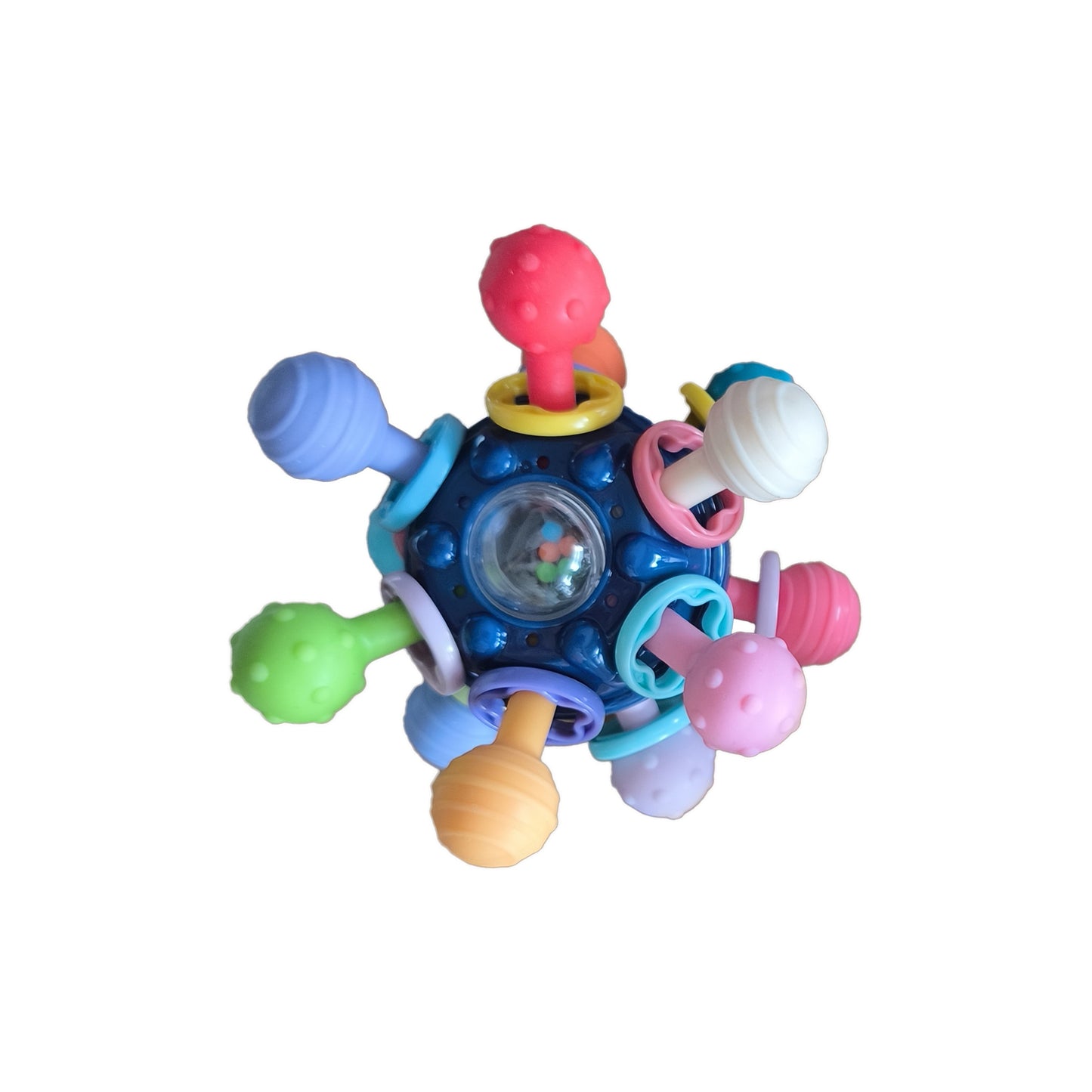 Baby Montessori Toy Baby Teething Teether Toys 6 To 12 Months: Teether Toys For Baby 6-12 Months | Baby Toys 0 To 6 Months Baby Teething Ball Toy 0-3 Month Rattle Infant Toys For 0-3-6-12 Months Baby