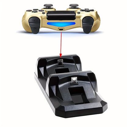 Dual Charger Dock For Controller Charging, Stand Holder For Wireless Gamepad Controle, Gaming Accessories, gaming gift