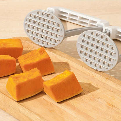 1pc, Potato Masher, Potato Masher, Kitchen Vegetable Masher With Handle, Manual Fruit Masher, Potato Ricer, Potato Press, Vegetable Crusher, Kitchen Stuff, Kitchen Gadgets